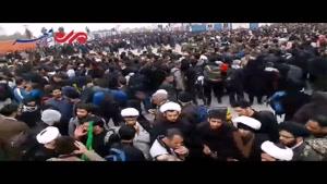 فیلم/لحظه اعلام بسته شدن مرز مهران و سرگردانی زائران