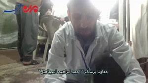 فیلم/درمان زائران توسط پزشکان عراقی در مسیر کربلا