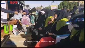 فیلم/شوق پذیرایی از زائران اربعین در موکب احباب الرضا(ع) ورامین