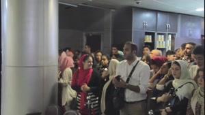 دیدار هواداران با نوید محمدزاده در حاشیه اکران خصوصی فیلم لانتوری