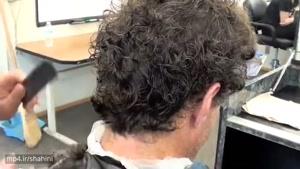 Man's Haircut for curly hair