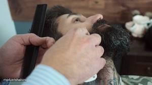 Barbershop Beard Trim & Wet Shave with Narration | Carlos Costa