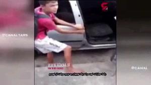 مجازات خود سرانه یک کودک به جرم سرقت از خودرو