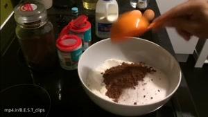 آموزش درست کردن کاپ کیک شکلاتی در سه سوت