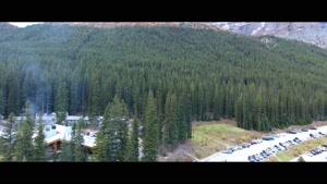 فیلم هوایی از پارک طبیعی بانف