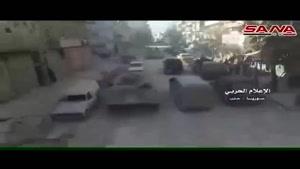 فیلم/محله «قاضی عسکر» حلب در کنترل ارتش سوریه