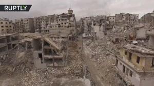 فیلم/ویرانی؛ ارمغان تروریستها و حامیان آنها برای حلبی ها