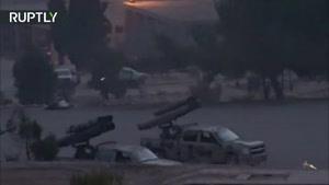 فیلم/پیشروی ارتش سوریه در «وادی بردی» در حومه دمشق