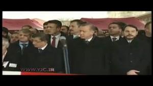 مراسم تشییع پیکر جان باختگان حمله تروریستی در استانبول