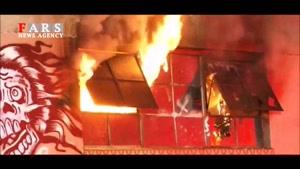  33 کشته در آتش‌سوزی گسترده در مهمانی شبانه