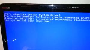 رفع اشکال خطای c000021a سیستم ویندوز 7