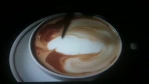 اموزش دیزاین قهوه با شیر - 5