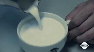 اموزش دیزاین قهوه با شیر و شکلات