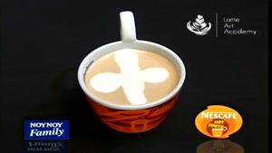 اموزش دیزاین قهوه با شیر - 9