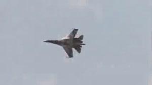فیلم/استقرار جنگنده های مدرن سوخو ۳۵ روسیه در پایگاه حمیمیم سوریه