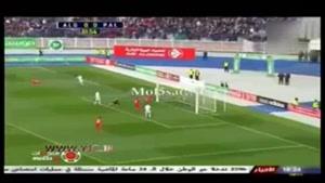 شادمانی هواداران بعد از گل زدن تیم فلسطین