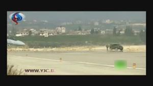 نخستین پرواز سوخو 35 در آسمان لاذقیه
