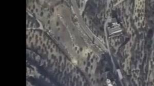 فیلم/عملیات سوخو۲۴ روسیه علیه داعش در حومه ادلب