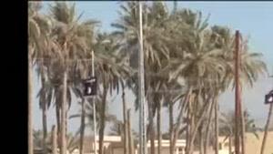 فیلم/نیروهای عراقی در الرمادی پرچم داعش را نشانه می روند