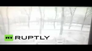 فیلم/لحظه سقوط هواپیمای اماراتی در روسیه