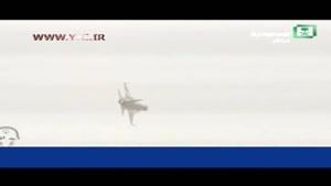 لحظه وحشتناک غرش جنگنده پاکستانی در آسمان