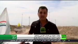 فیلم/نبرد ارتش عراق با تکفیریها در «الأنبار»