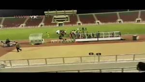 اولین تصاویر از درگیری فیزیکی در بازی پرسپولیس در عمان