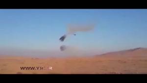 حمله بالگردها به مواضع داعش در تدمر