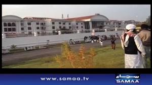 فیلم/ تجمع اعتراض آمیز مقابل پارلمان پاکستان در اسلام آباد