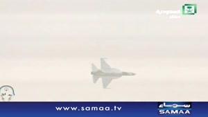 فیلم/پرواز جنگنده «جی اف ۱۷» پاکستان در رزمایش «رعد شمال»