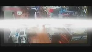 افتادن کارگر رستوران در روغن داغ