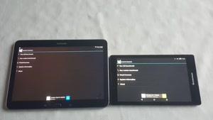 مقایسه تبلت 4 lenovo Tab 2 A8-50F vs Galaxy Tab