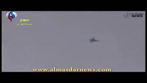 فیلم/انهدام یک پایگاه «جبهه النصره» در حمله جنگنده روسی «سوخو۲۴»