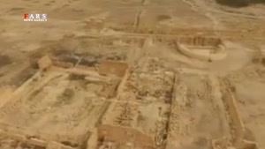 تصاویر هوایی از آثار باستانی تدمر پس از آزادسازی
