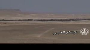 فیلم/تسلط ارتش سوریه بر مناطق اطراف القریتین