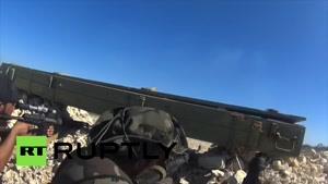 فیلم/ نبرد سنگین ارتش سوریه با تروریست ها در لاذقیه