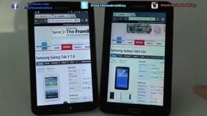 مقایسه تبلت Galaxy Tab 3 vs Tab 3 Lite