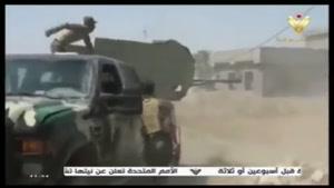 فیلم/ پیشروی نیروهای عراقی در فلوجه