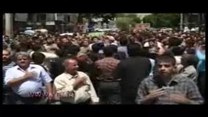 تشییع پیکر شهید مدافع حرم در ورامین