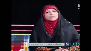 فیلم/ مژده لواسانی از مدافعان حرم گفت
