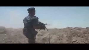 فیلم/نبرد سنگین عراقی ها با داعش در اطراف فلوجه