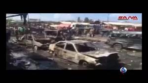 فیلم/وقوع انفجارهای هولناک در «لاذقیه» سوریه