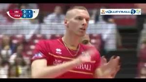 والیبال ایران 0-3 فرانسه (انتخابی المپیک)