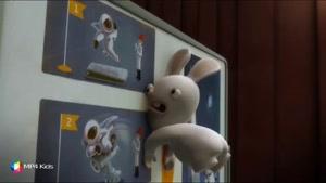 کارتون خرگوش های بازیگوش - مسابقه رفتن به ماه