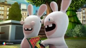 کارتون خرگوش های بازیگوش - خرگوش فوق العاده
