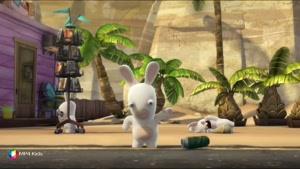 کارتون خرگوش های بازیگوش - خرگوش پینوکیویی