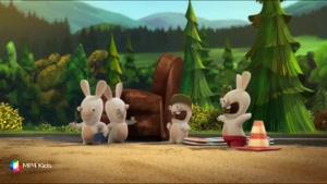 کارتون خرگوش های بازیگوش - خرناس
