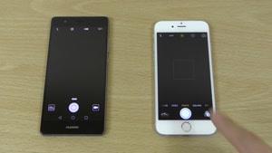 تست سرعت و دوربین Huawei P9 vs iPhone 6S