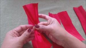 ساخت گل رز کاغذی