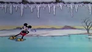 بازی در یخ - کارتون میکی موس